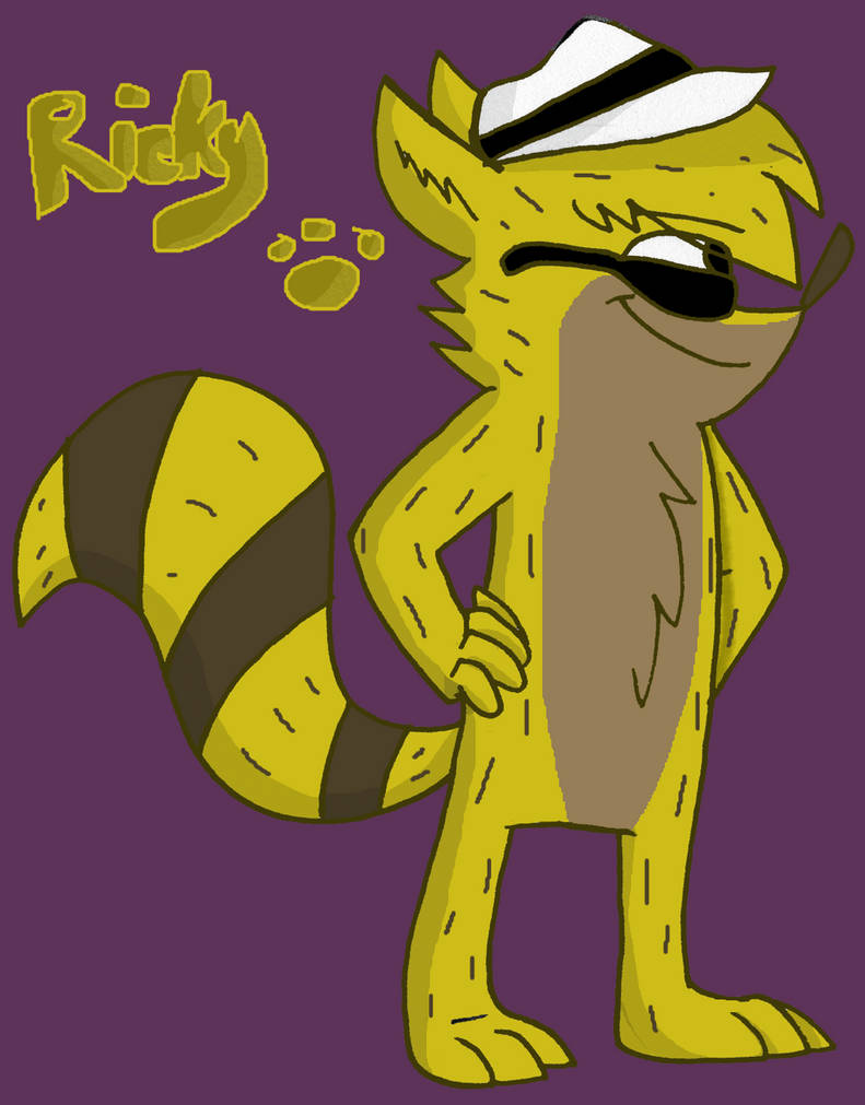 Ricky the Raccoon by WOLVIE-V0N-D00M on DeviantArt
