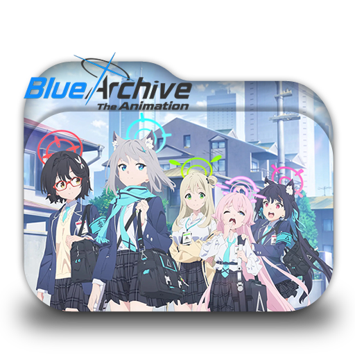 Blue Archive The Animation Folder Icon by LechterXIII on DeviantArt