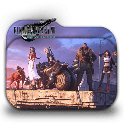 Final Fantasy VII Remake Folder Icon by LechterXIII on DeviantArt