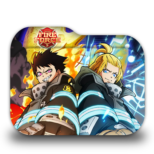 Fire Force Season 3 Part 2 Folder Icon by LechterXIII on DeviantArt