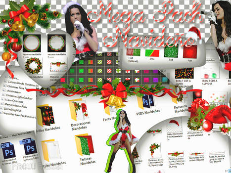 Mega Pack de Navidad by Macuu Editss