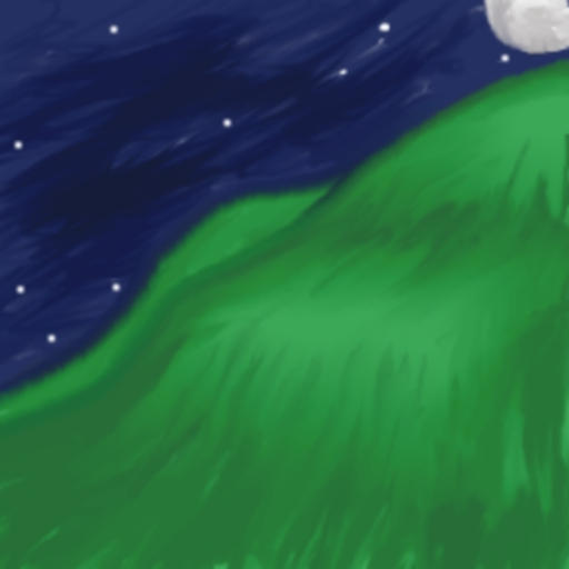 Hillside by GodsToaster on DeviantArt