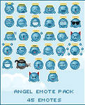 Angel emote pack by JulienPradet