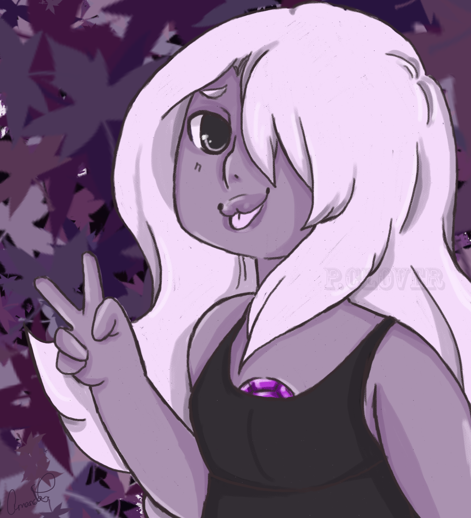 Amethyst by PeppermintClover on DeviantArt