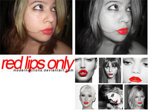 action 012 'RED LIPS ONLY'