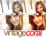 action 023 'VINTAGE CORAL' by ModernActions
