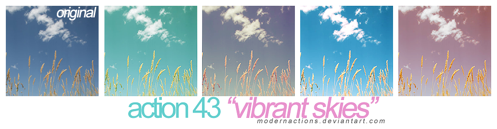 action 043 'VIBRANT SKIES'