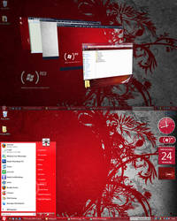 Product RED Complete Theme by TheDarkenedPoet