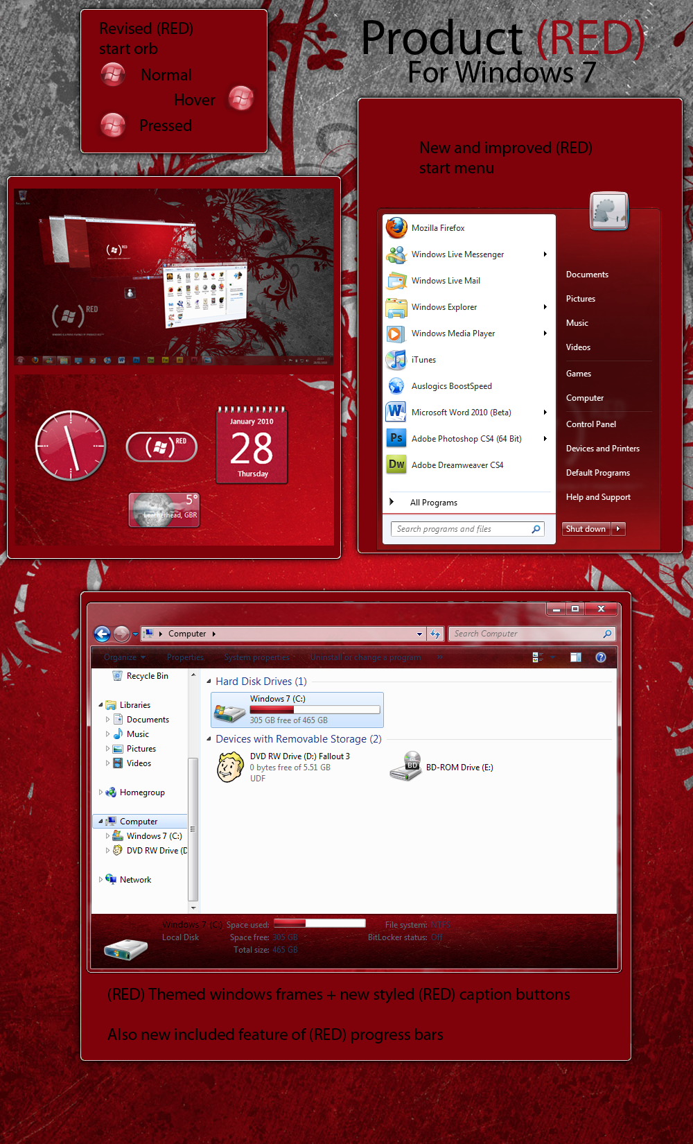 Product RED Windows7 x64 + x86