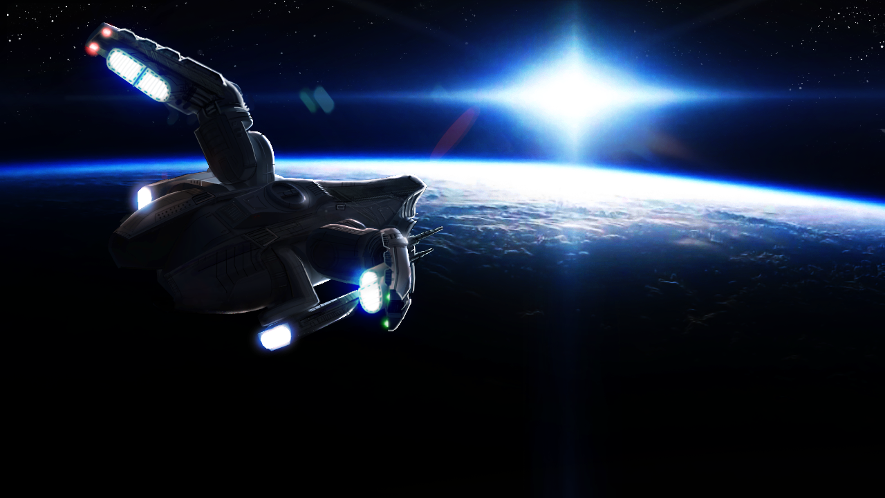 The Viper KL Starship - In Orbit