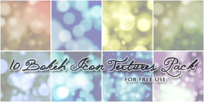 Bokeh Icon Textures Pack