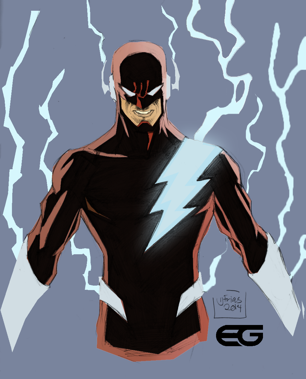 a dark speedster by comic-eeb on DeviantArt