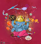 Ganesha by archanN