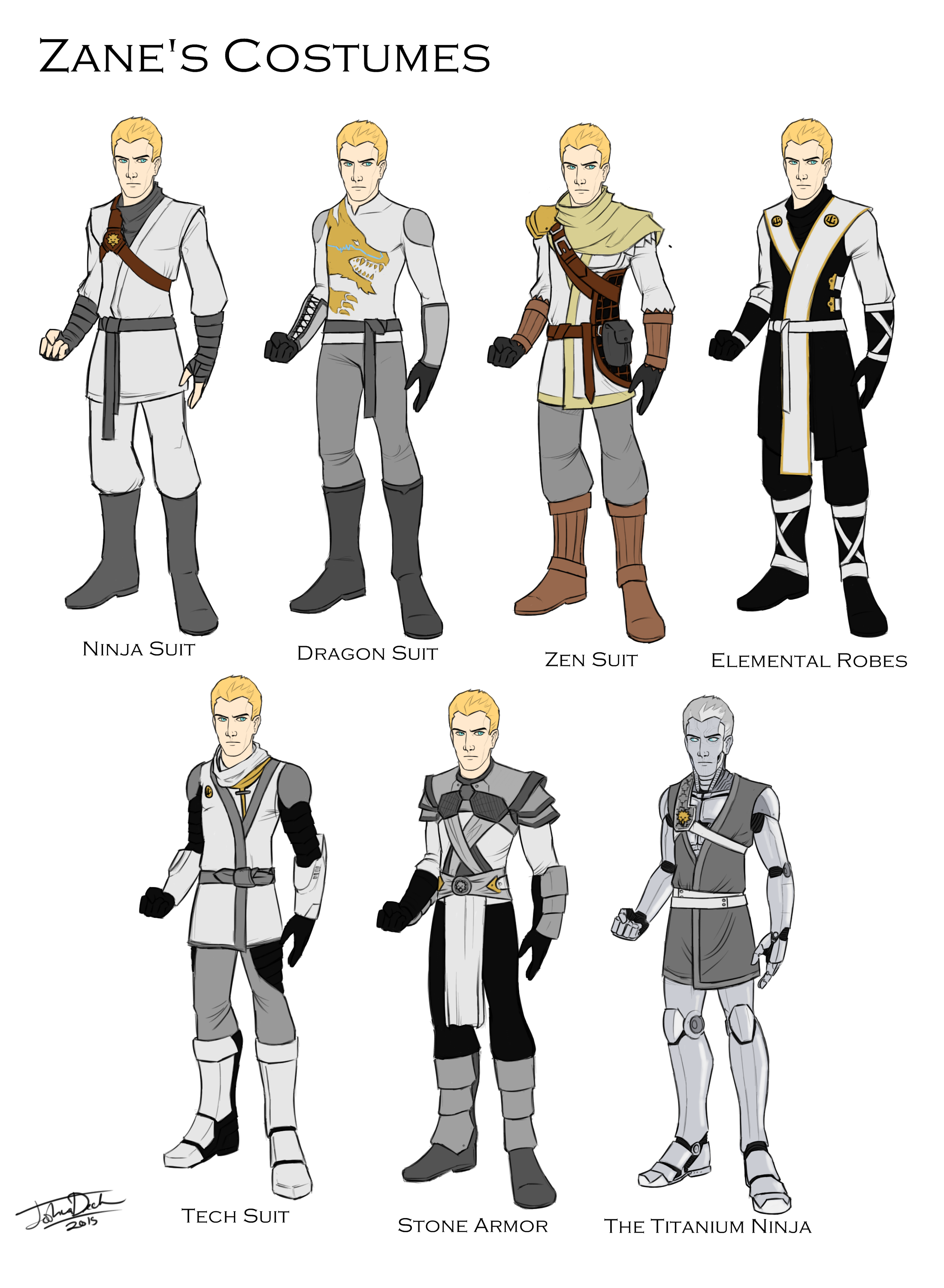 Zane Costume design