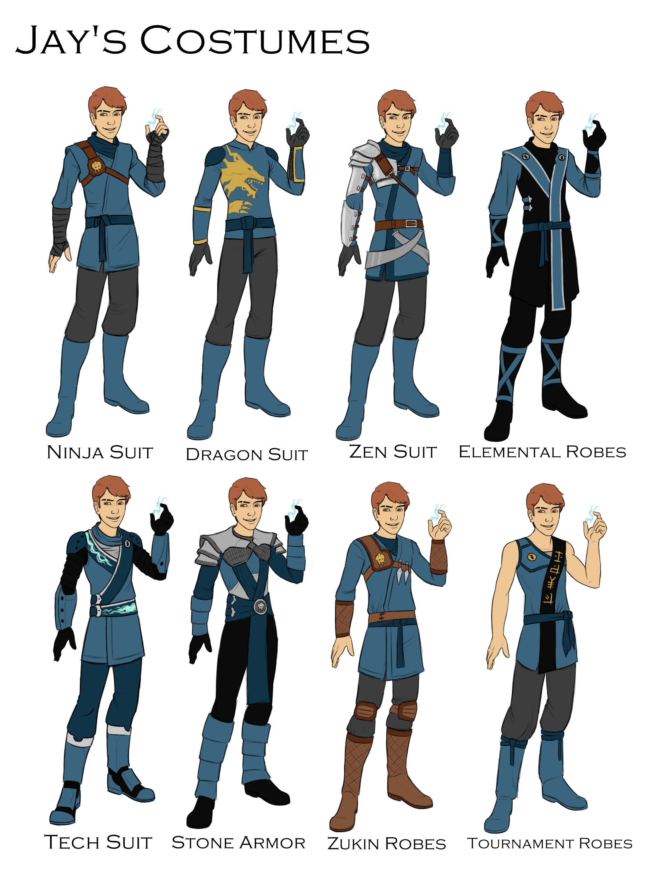 Jay's Costume design