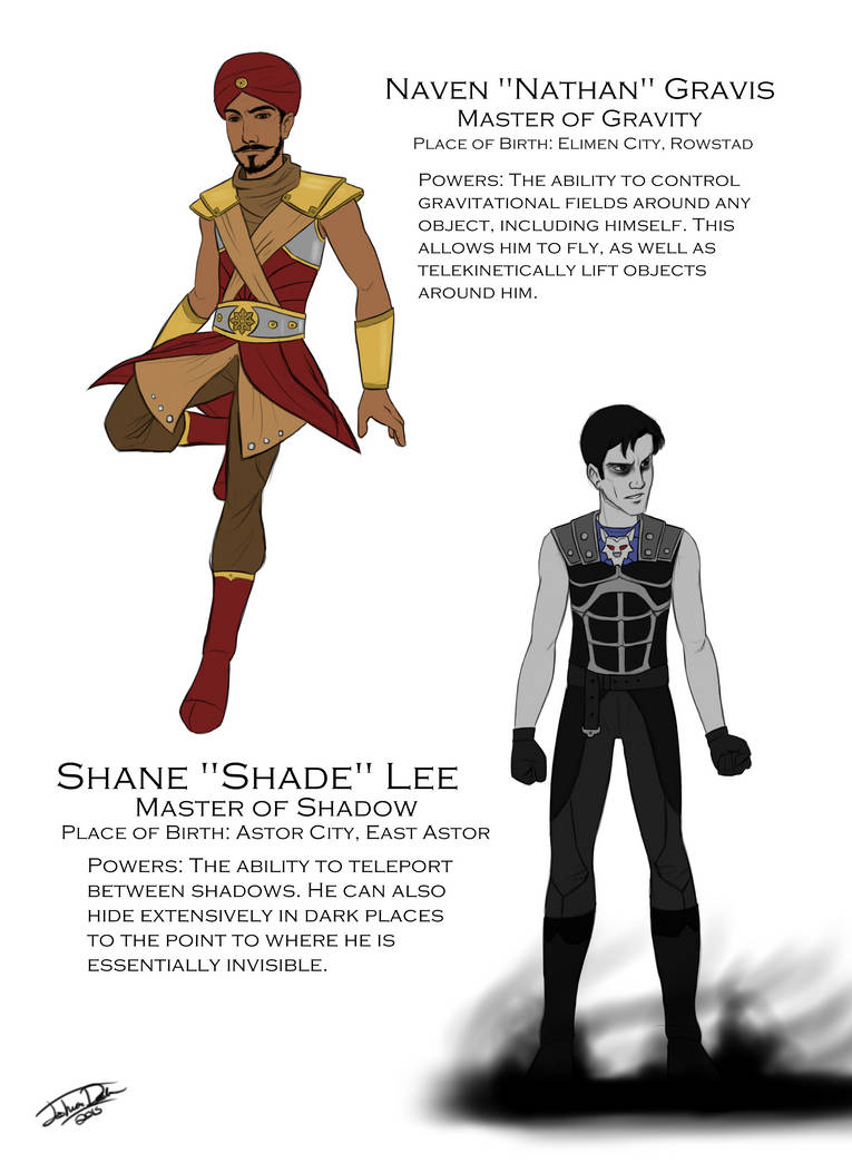 Elemental Masters Part 5 Gravis and Shade by joshuad17 on DeviantArt