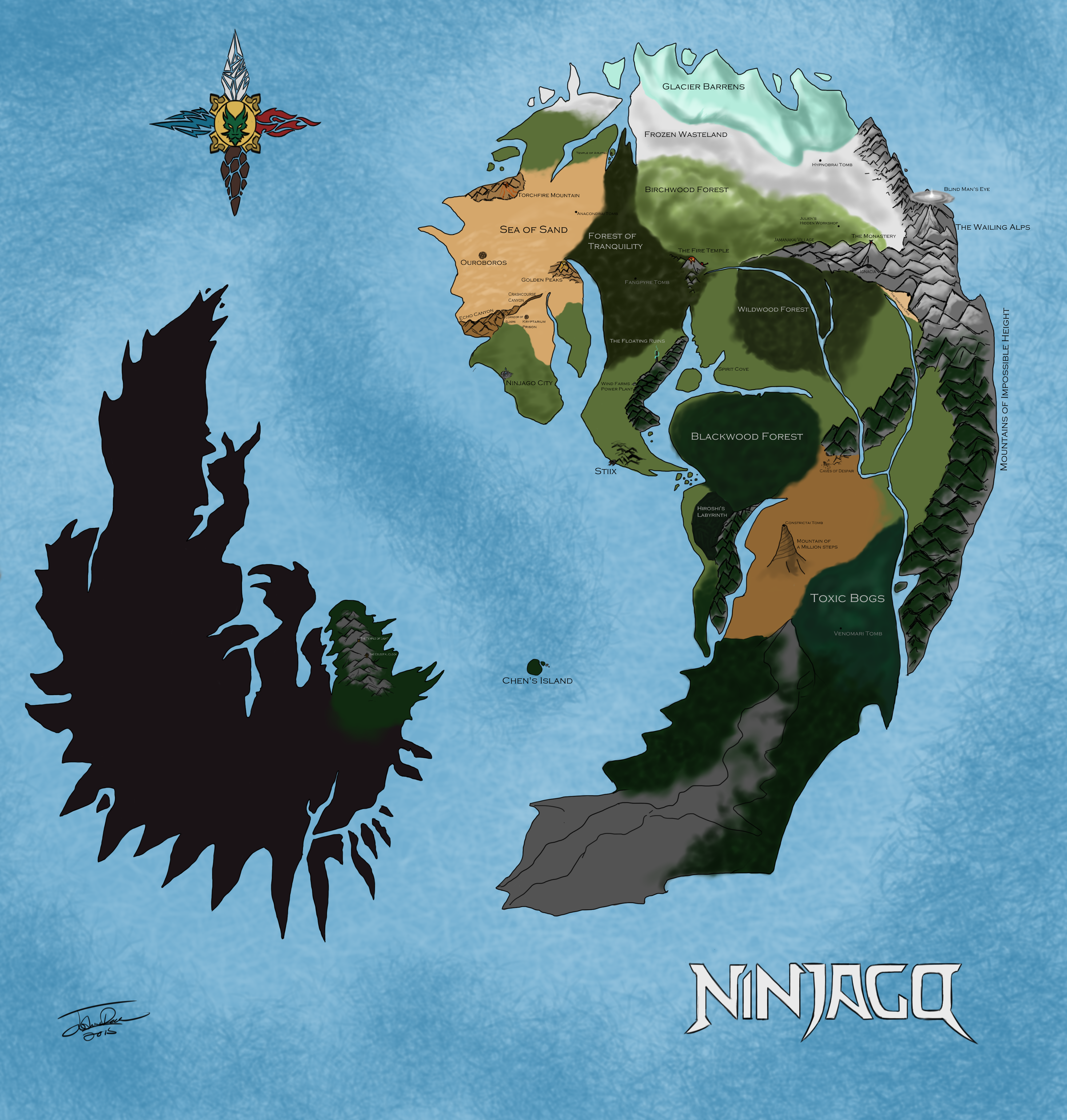 Map of Ninjago