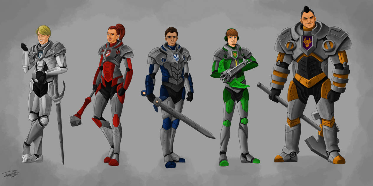 The Nexo Knights By Joshuad17 On Deviantart