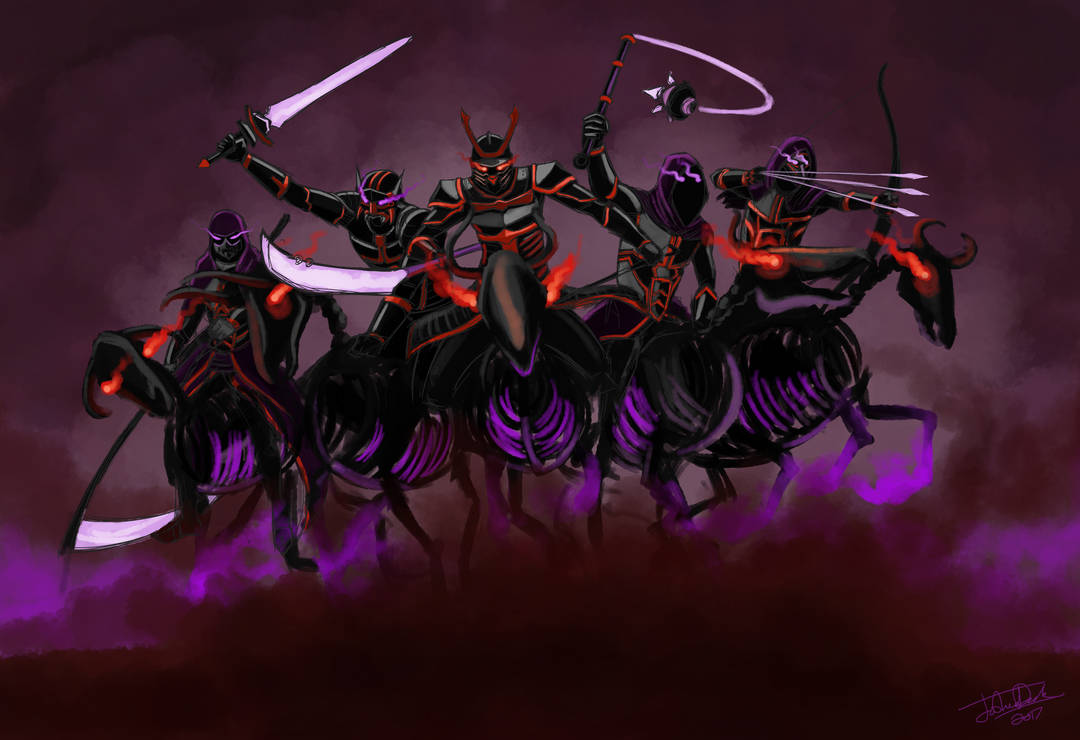 The Oni Riders of the Maelstrom by joshuad17 on DeviantArt