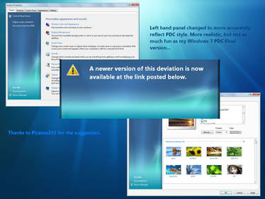 Windows 7 Display Update by DopeySneezy, visual art
