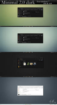 Minimal 2.0 dark for windows 7
