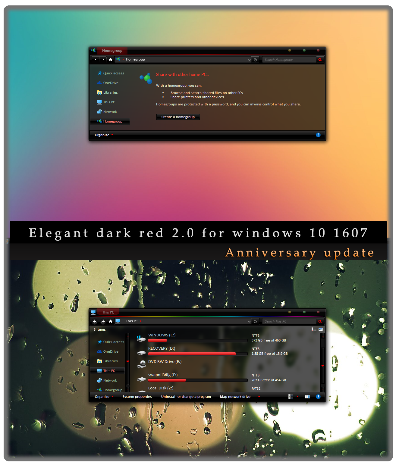 Elegant dark red 2.0