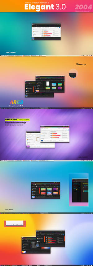 Elegant 3.0 for w10 20h2