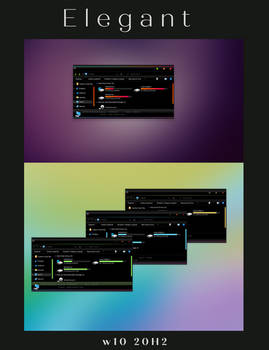 Elegant Dark special edition for w10 20H2