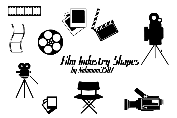 Film Industry Shapes by Nolamom3507