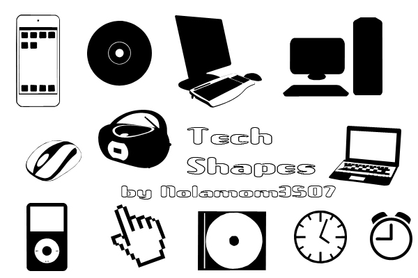 Tech Shapes by Nolamom3507