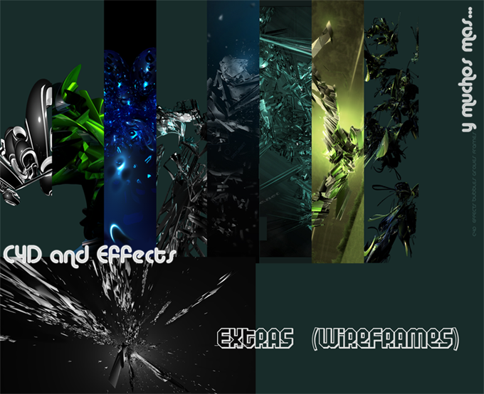 Pack C4Ds and c4d effects