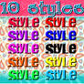 10 new color styles