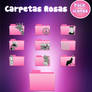 Carpetas Rosas (Pink Folders) Icon Pack