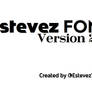 Estevez Font Pack - VERSION 2!