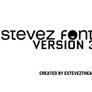 Estevez Font Pack - VERSION 3!