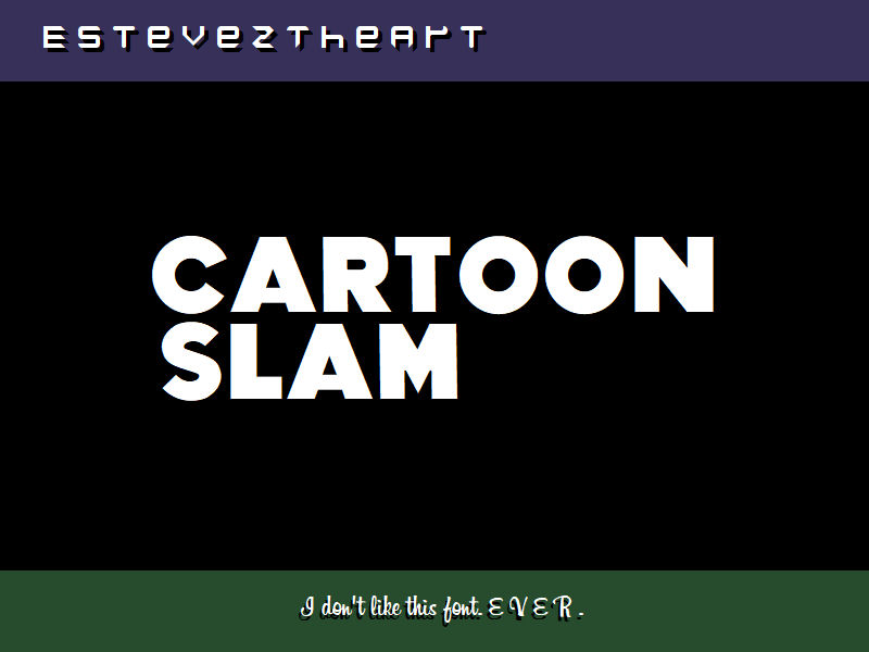 Cartoon Slam by TheEstevezCompany on DeviantArt