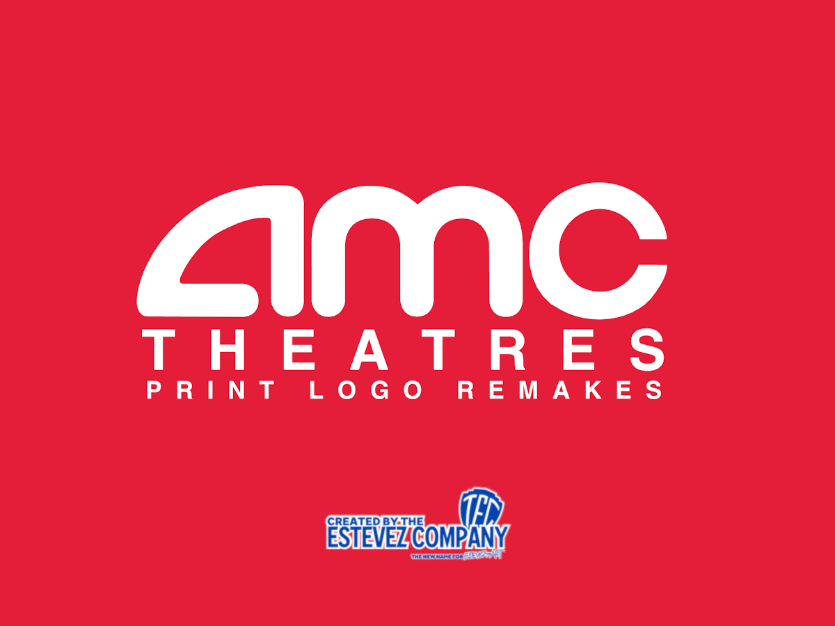 AMC Theaters print logo remakes by on DeviantArt
