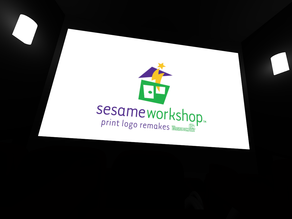 Sesame Workshop (2000-07, 2018) print logo remakes by TheEstevezCompany