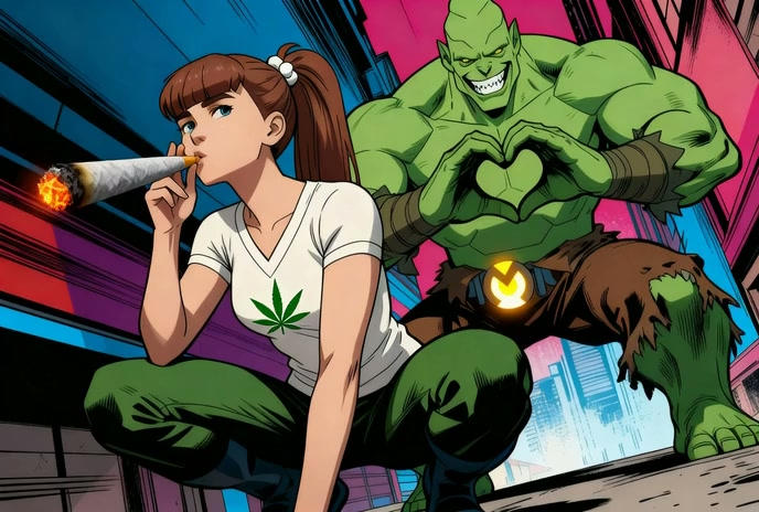 Smoking weed (Invincible) by Wespion9 on DeviantArt