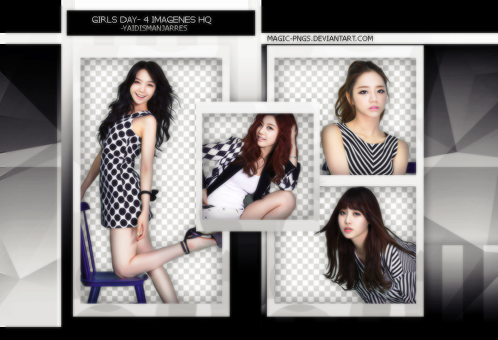 PACK PNG 125 | GIRLS DAY