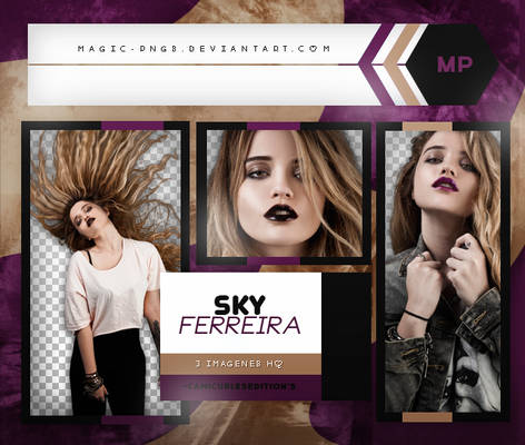 PACK PNG 472| SKY FERREIRA