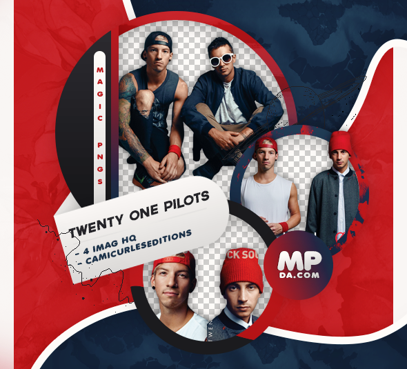 PACK PNG 811| TWENTY ONE PILOTS