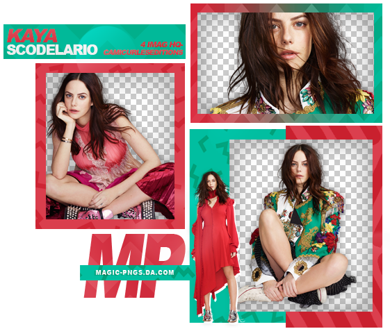 PACK PNG 928| KAYA SCODELARIO