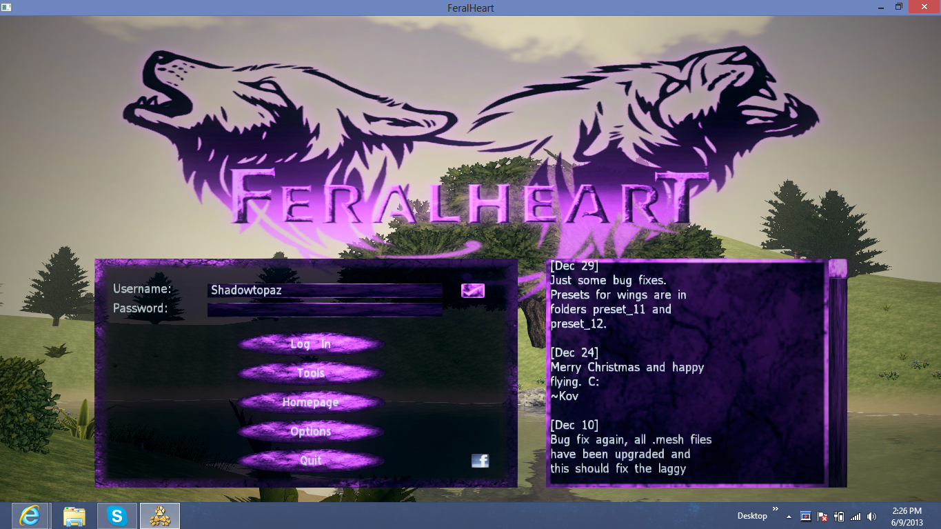 Feral Heart Interfaces~ Violet