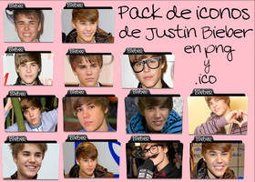 Justin Bieber iconos png y .ico