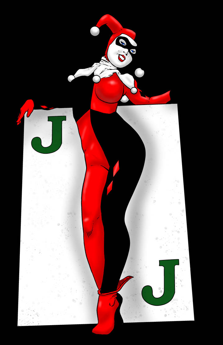 Harley Quinn Cartoon by jgred5 on DeviantArt