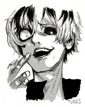 Sasaki Haise On Tokyo Ghoul Deviantart #anime #fanart #gif #haise sasaki #kaneki ken #my art #tg:re #tokyo ghoul #tokyo ghoul re #touka kirishima #touken #touken week #toukenfluffweek #tousaki.
