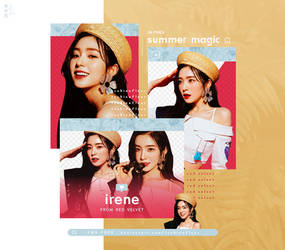 [Red Velvet] IRENE / Summer Magic - PNG PACK