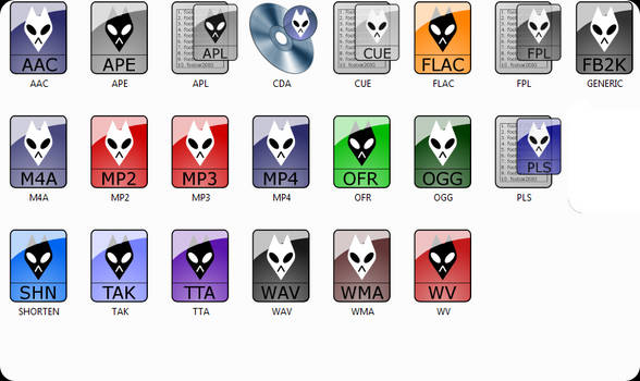 Foobar2000 Icon File Types p1