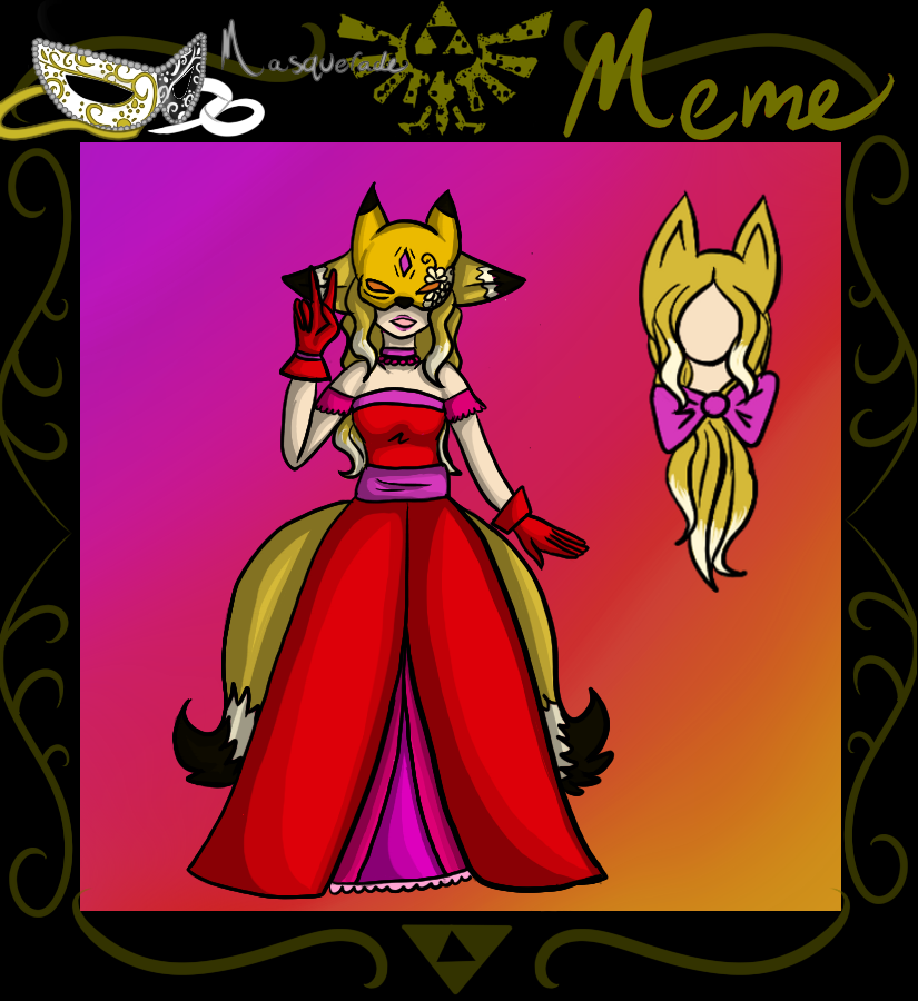 Twin Masquerade Meme Dawn by Sadestar on DeviantArt